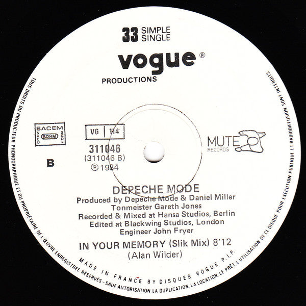 Depeche Mode : People Are People (Different Mix) (12", Single)