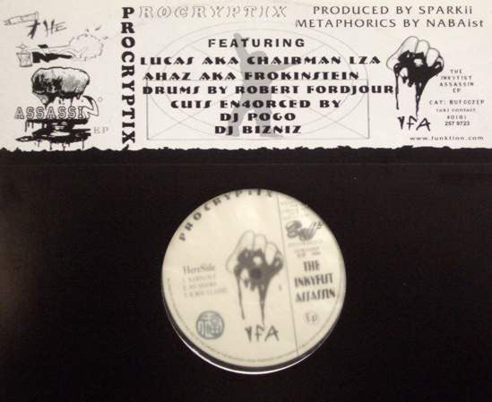 Procryptix : The Inkyfist Assassin EP (12")