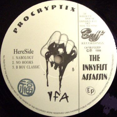 Procryptix : The Inkyfist Assassin EP (12")