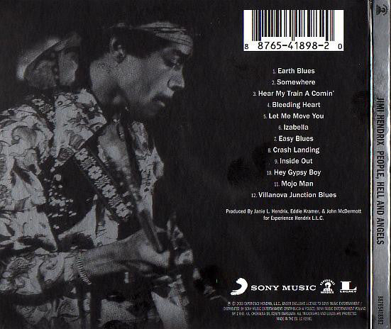 Jimi Hendrix : People, Hell And Angels (CD, Album, Dig)