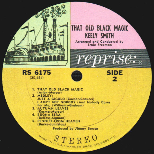 Keely Smith : That Old Black Magic (LP, Album, Pit)