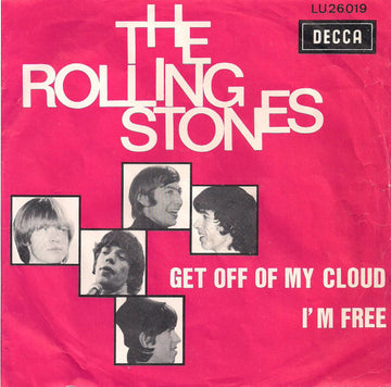 The Rolling Stones : Get Off Of My Cloud / I'm Free (7", Single, Mono)