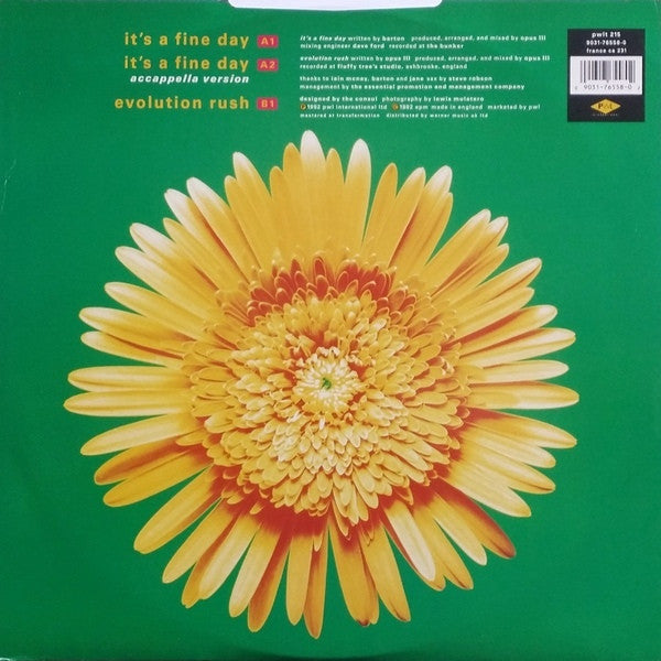 Opus III : It's A Fine Day (12", Single)