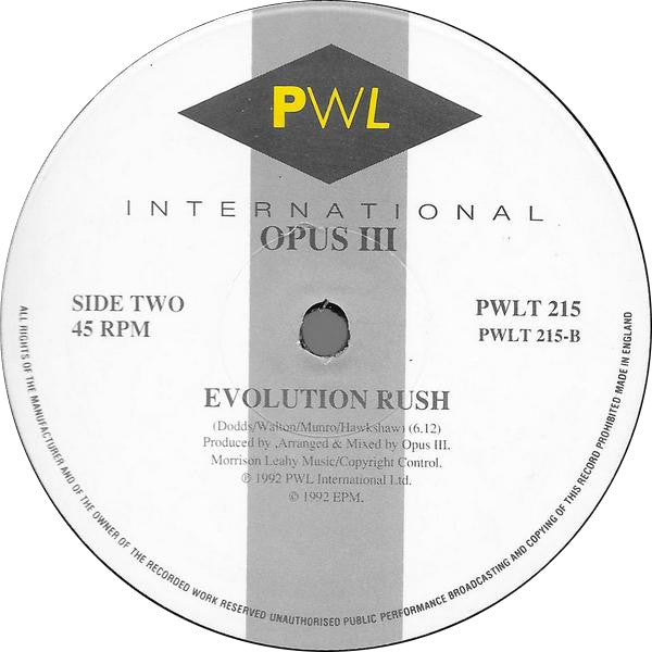 Opus III : It's A Fine Day (12", Single)