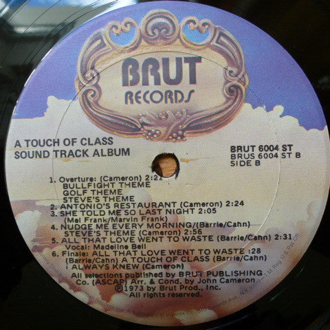 John Cameron (2) : A Touch Of Class (LP, Album)