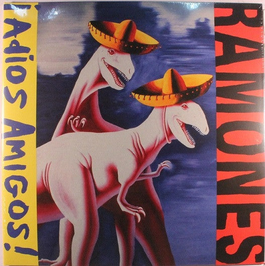 Ramones : ¡Adios Amigos! (LP, Album, Ltd, RE, Whi)