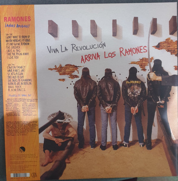 Ramones : ¡Adios Amigos! (LP, Album, Ltd, RE, Whi)