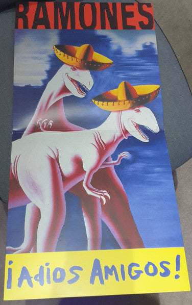 Ramones : ¡Adios Amigos! (LP, Album, Ltd, RE, Whi)
