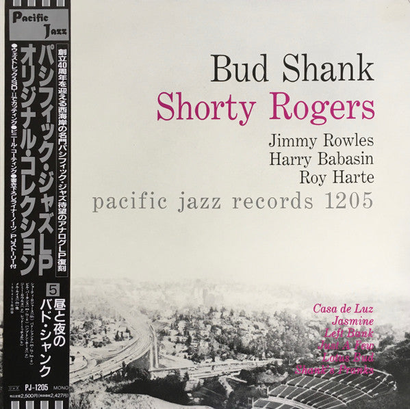 Bud Shank & Shorty Rogers & Bill Perkins : Bud Shank - Shorty Rogers - Bill Perkins (LP, Album, Mono)