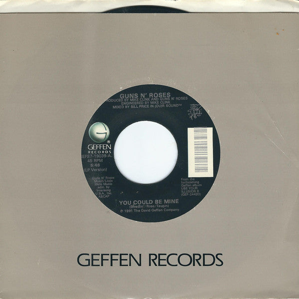 Guns N' Roses : You Could Be Mine (7", Single)