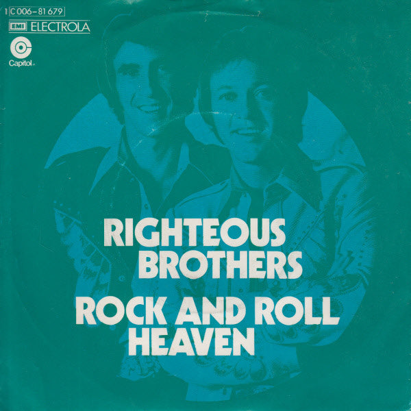 The Righteous Brothers : Rock And Roll Heaven (7", Single)