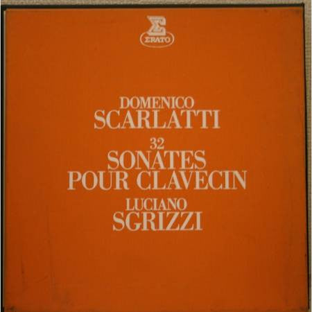 Domenico Scarlatti - Luciano Sgrizzi : 32 Sonates Pour Clavecin (2xLP, Album, Box)