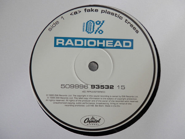 Radiohead : Fake Plastic Trees (12", EP, 180)