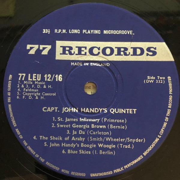 John Handy's Quintet (2) / John Handy Quartet (2) : Handyman Vol 1 (LP, Comp)