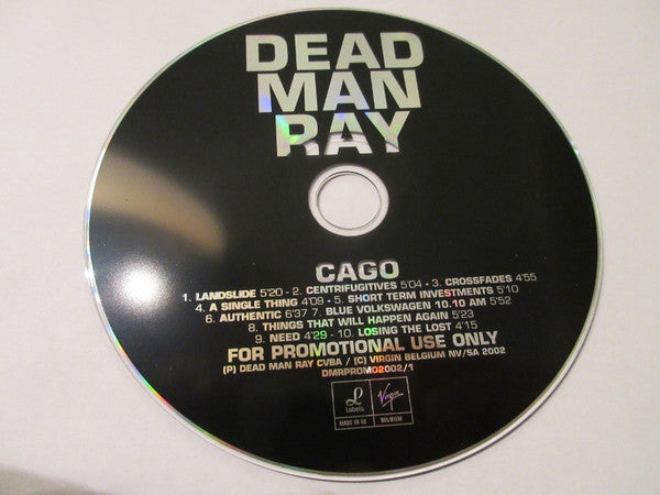 Dead Man Ray : Cago (CD, Album, Promo, Dig)
