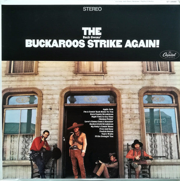 Buck Owens' Buckaroos : The Buck Owens' Buckaroos Strike Again! (LP, Album, Scr)