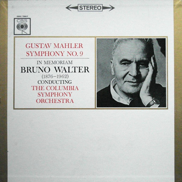 Gustav Mahler - Bruno Walter Conducting Columbia Symphony Orchestra : Symphony No. 9 (In Memoriam Bruno Walter) (2xLP, 9.  + LP, Mono, Int + Box)