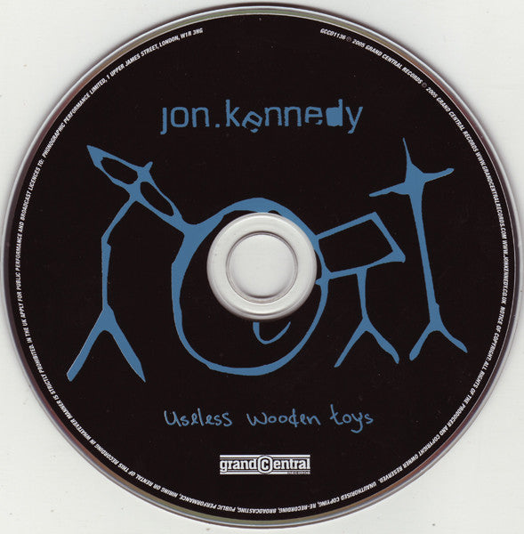 Jon Kennedy : Useless Wooden Toys (CD, Album)