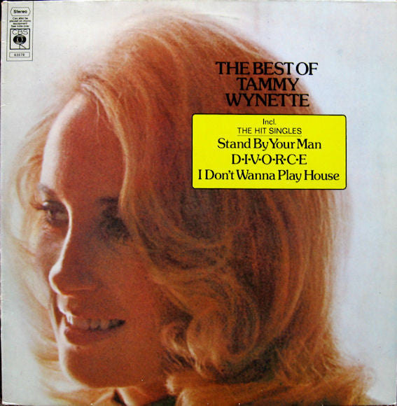 Tammy Wynette : The Best Of Tammy Wynette (LP, Comp, RE)