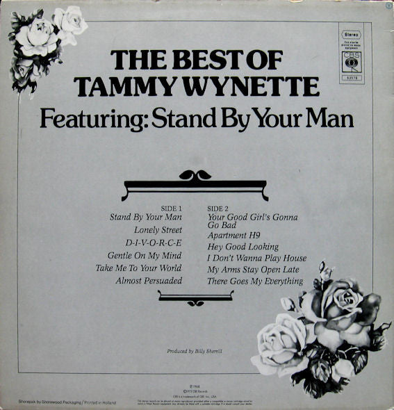 Tammy Wynette : The Best Of Tammy Wynette (LP, Comp, RE)