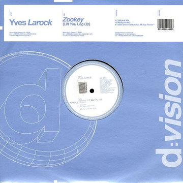 Yves Larock : Zookey (Lift Your Leg Up) (12")