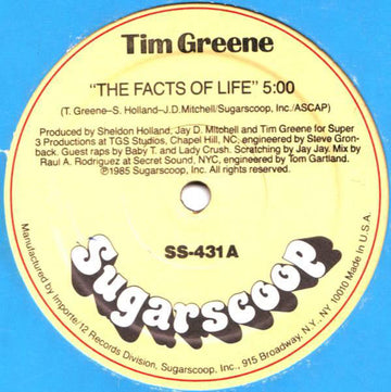 Tim Greene : The Facts Of Life (12")