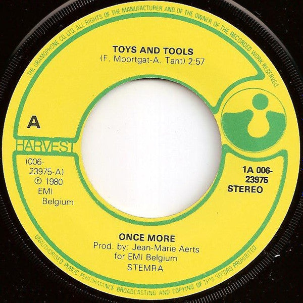 Once More : Toys & Tools (7", Single)