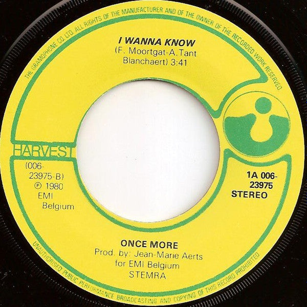 Once More : Toys & Tools (7", Single)