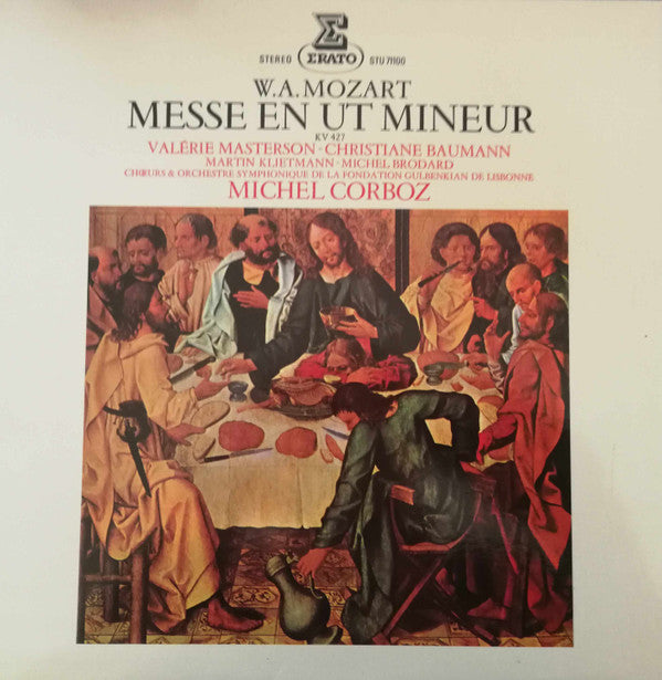 Wolfgang Amadeus Mozart - Michel Corboz : Messe En Ut Mineur Kv 427 (LP)