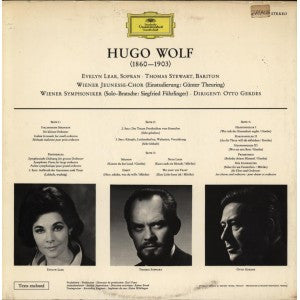 Hugo Wolf : Evelyn Lear, Thomas Stewart (2), Wiener Symphoniker, Otto Gerdes : Italienische Serenade • Penthesilea • Der Feuerreiter • Lieder (2xLP)