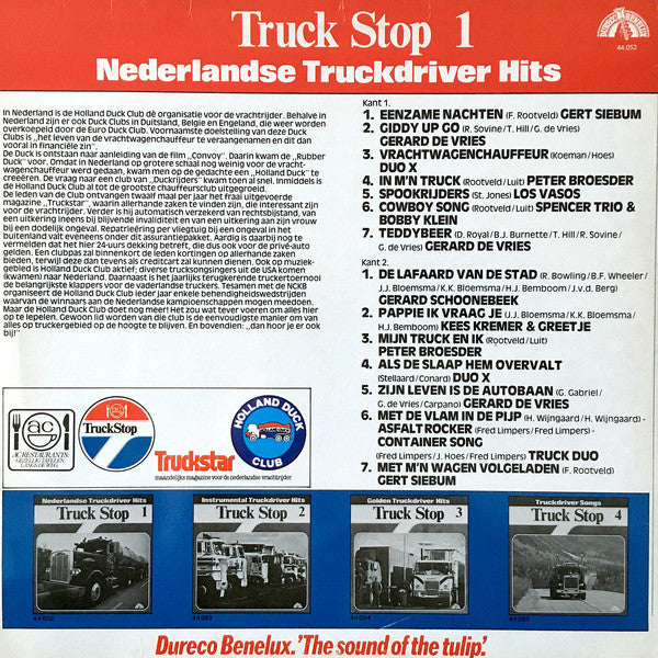 Various : Truck Stop 1 - Nederlandse Truckdriver Hits (LP, Comp)