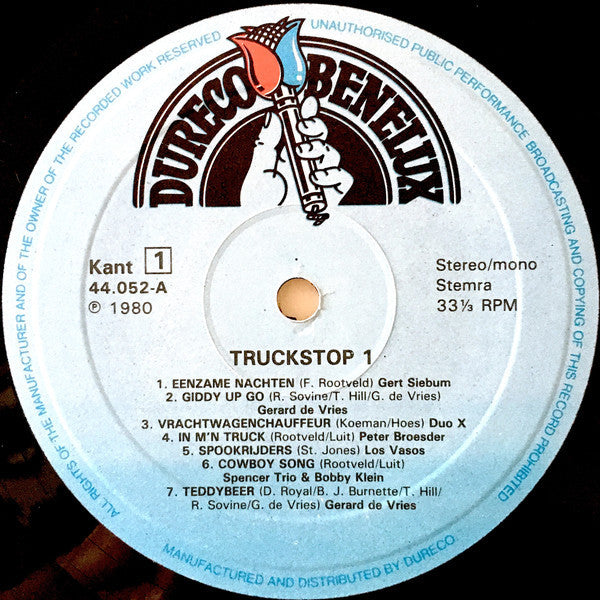 Various : Truck Stop 1 - Nederlandse Truckdriver Hits (LP, Comp)