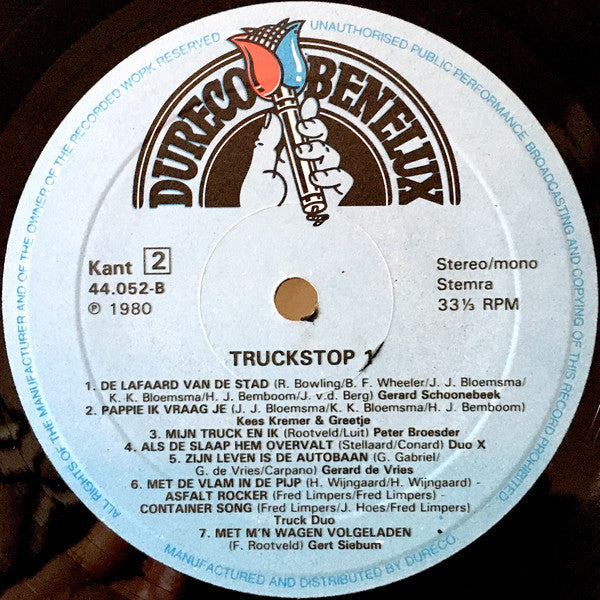 Various : Truck Stop 1 - Nederlandse Truckdriver Hits (LP, Comp)
