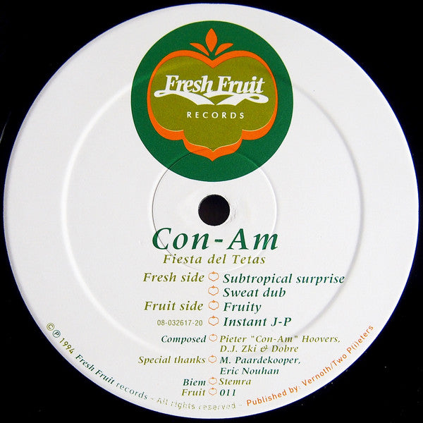 Con-Am : Fiesta Del Tetas (12")