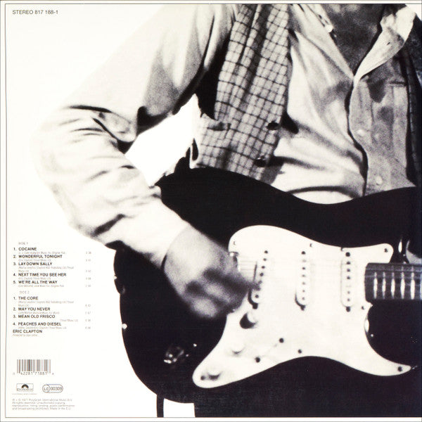 Eric Clapton : Slowhand (LP, Album, RE, Gat)