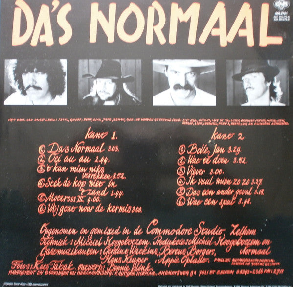Normaal : Da's Normaal (LP)