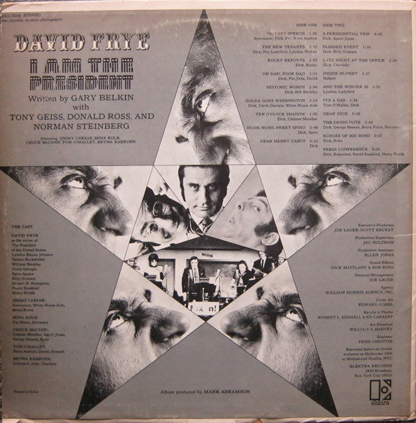 David Frye : I Am The President (LP, Album, Ter)