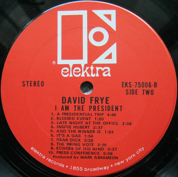 David Frye : I Am The President (LP, Album, Ter)