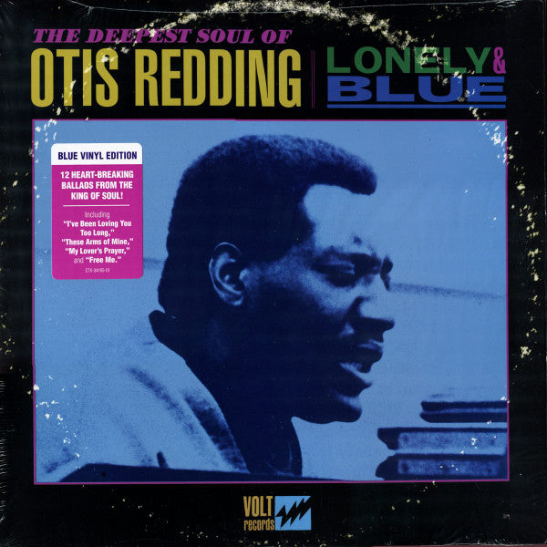 Otis Redding : Lonely & Blue: The Deepest Soul Of Otis Redding (LP, Comp, Blu)