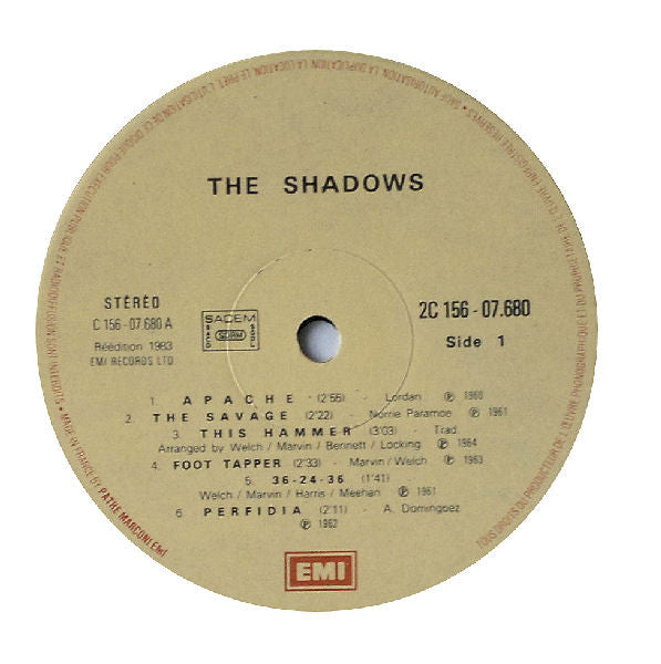 The Shadows : The Shadows (2xLP, Comp, Gat)