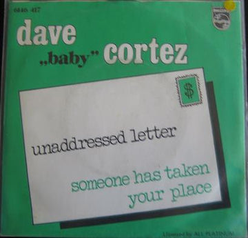 Dave "Baby" Cortez : Unaddressed Letter (7")