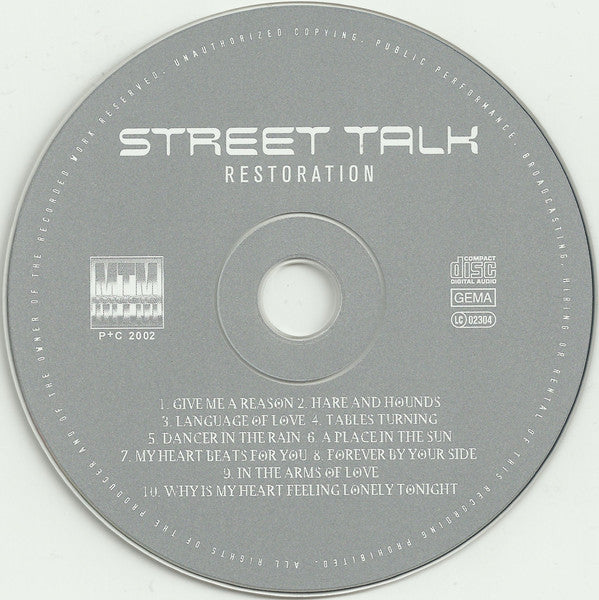 Street Talk (6) : Restoration (CD, Album)