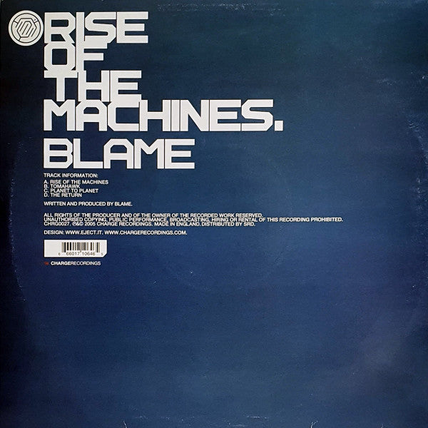 Blame : Rise Of The Machines (2x12")
