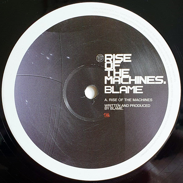 Blame : Rise Of The Machines (2x12")