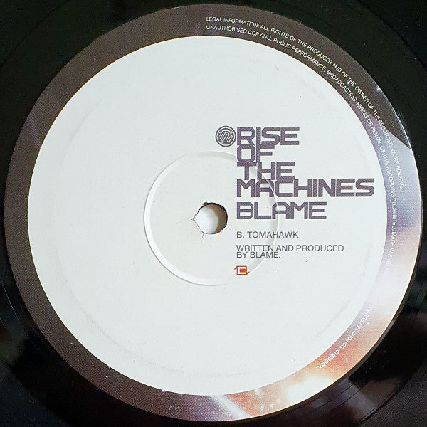 Blame : Rise Of The Machines (2x12")