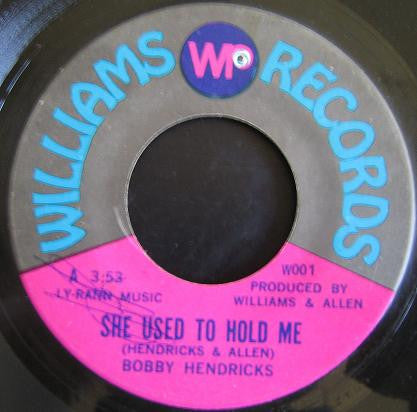 Bobby Hendricks : She Used To Hold Me / Go On Home Girl (7", Single)