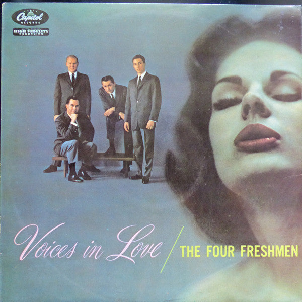 The Four Freshmen : Voices In Love (LP, Album, Mono)