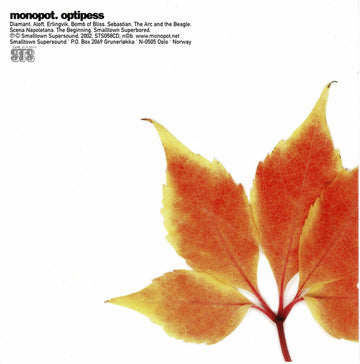 Monopot : Optipess (CD, Album)