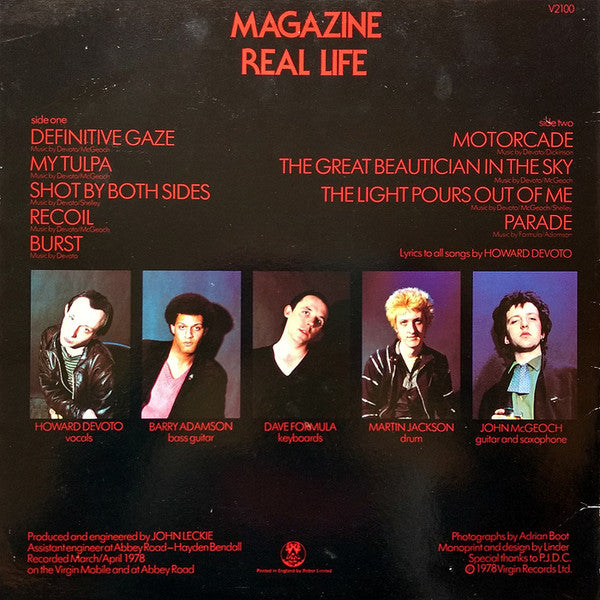 Magazine : Real Life (LP, Album)