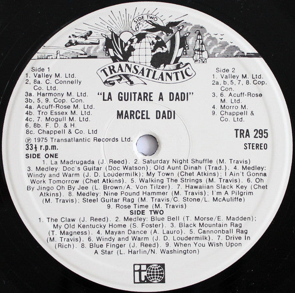 Marcel Dadi : La Guitare À Dadi (LP, Album)